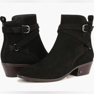 Sam Edelman Suede Leather Booties. Size 7